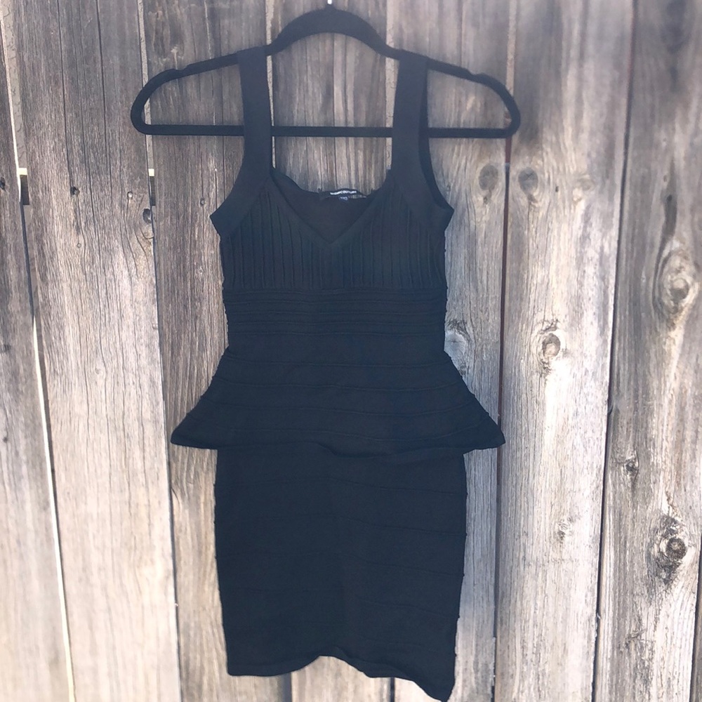 Little black bandage dress